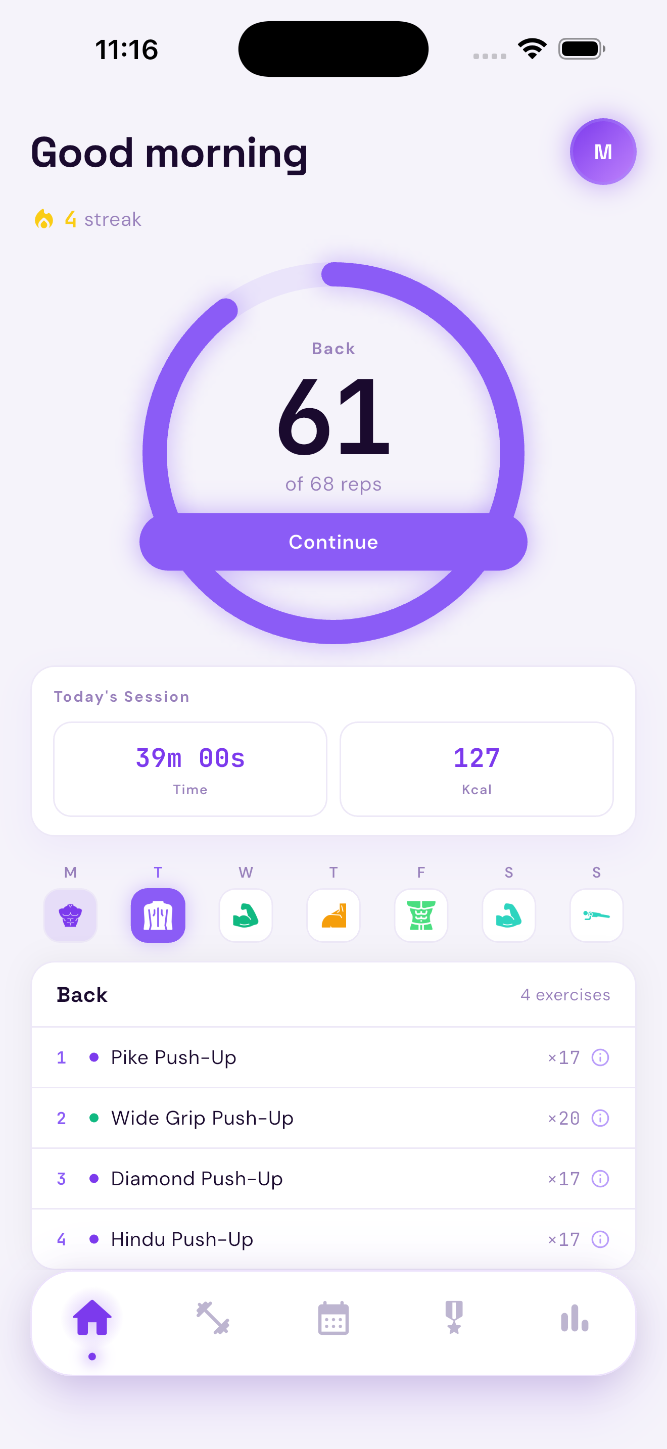 Obsid app screenshot